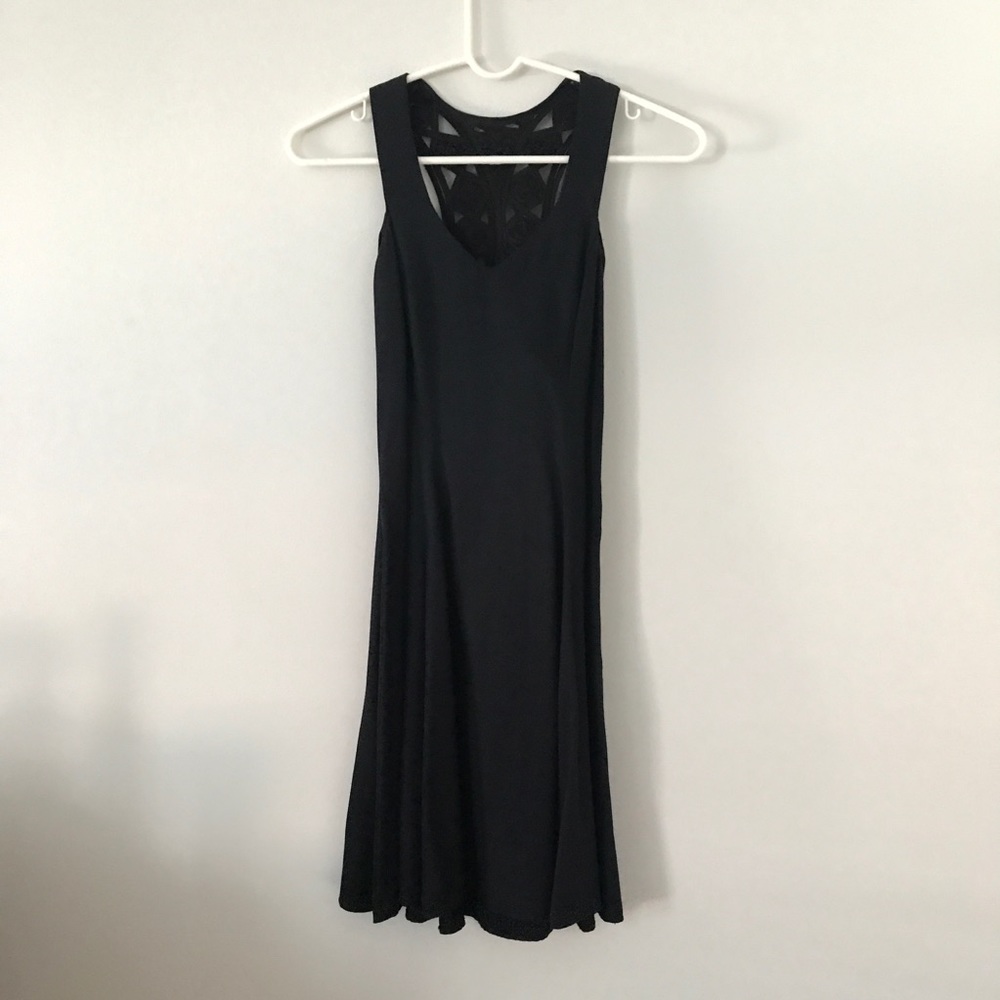 Jessica McClintock Gunne Sax LBD 90s Vintage Dress